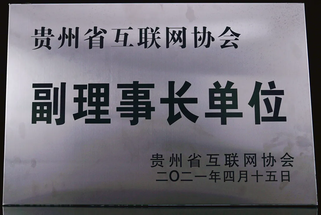 2021年贵州省互联网协会副理事长单位